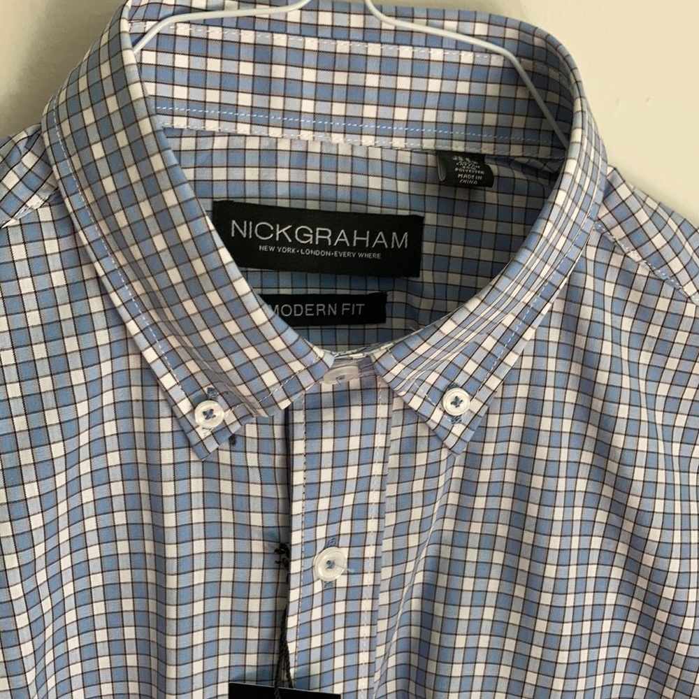 Nick Graham modern fit dress shirt